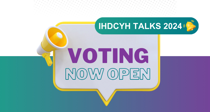 IHDCYH Talk 2024: Voting now open